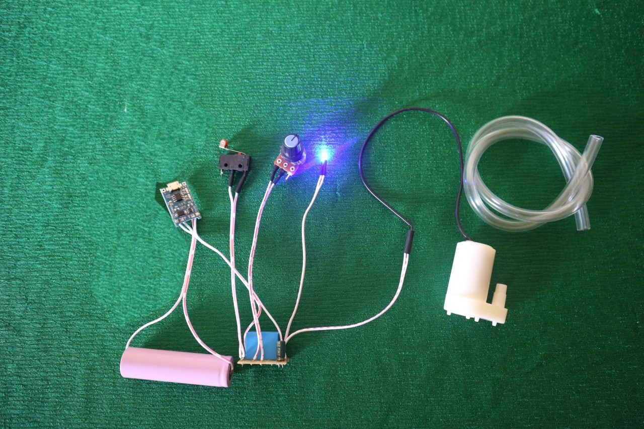 Combo Mạch Chế Bình Rót Ruou Tự Động 3v7 Hàn Sẵn