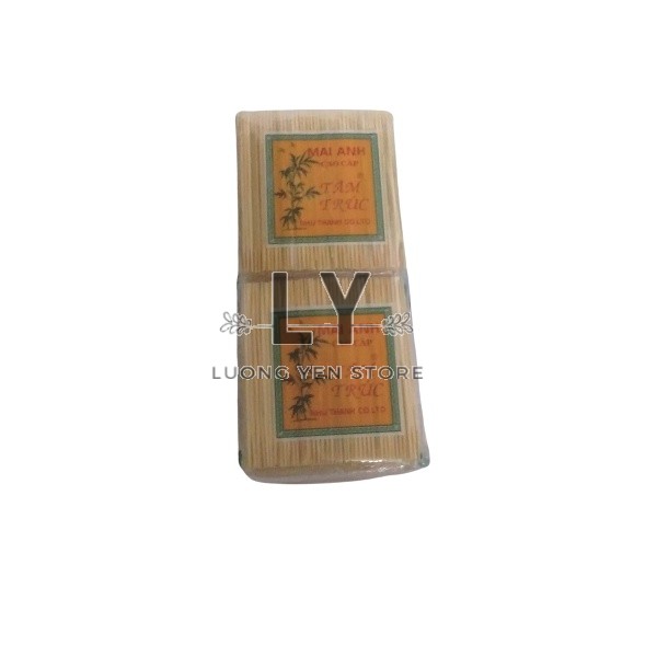 [Lốc 10 gói] Tăm trúc, tâm xỉa răng Mai Anh cao cấp