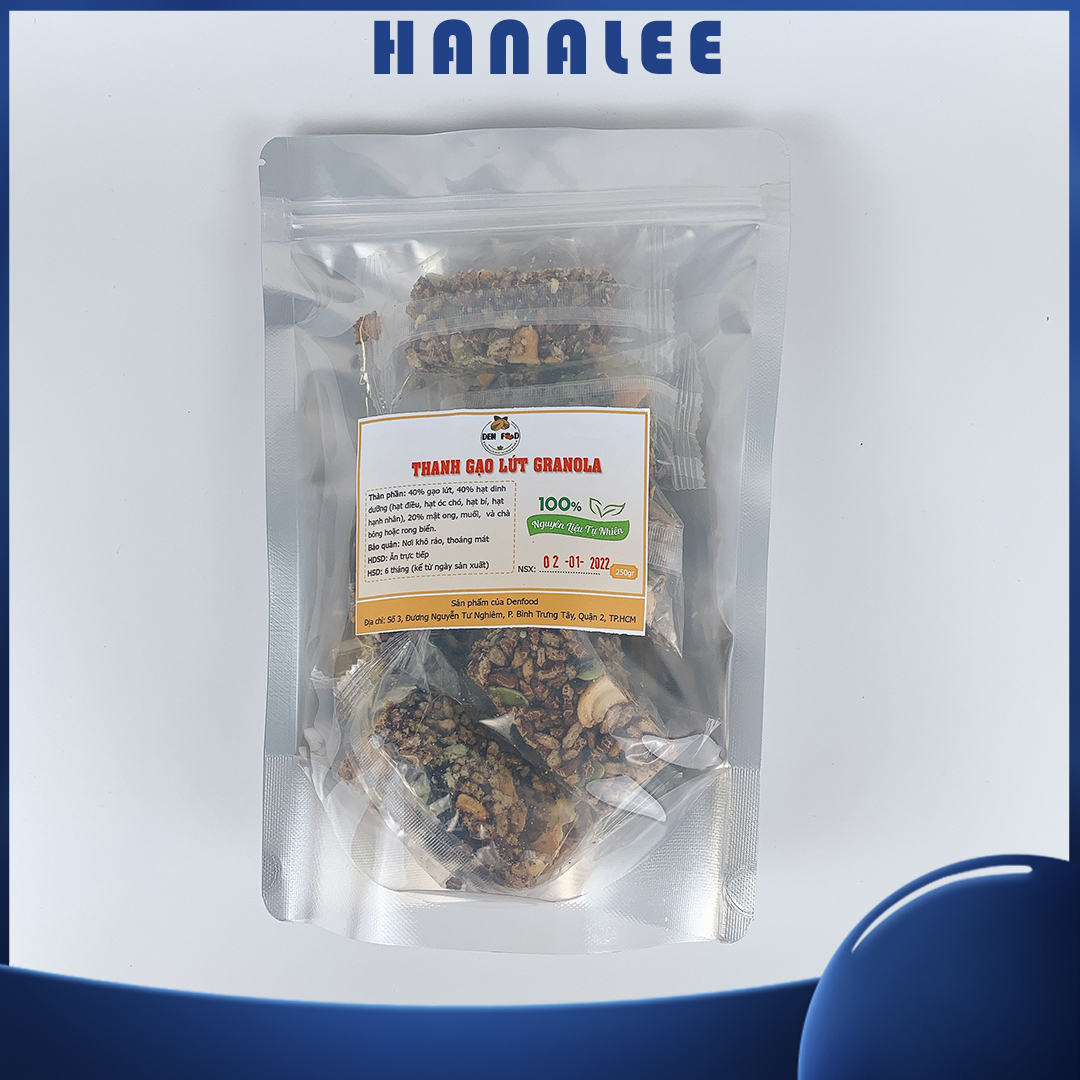 Bịch 250g thanh ngũ cốc gạo lức ăn kiêng