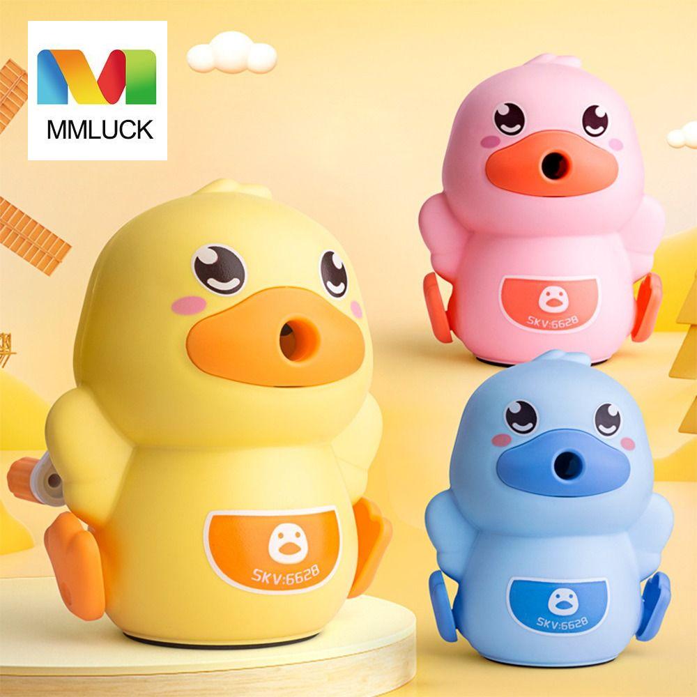 Mmluck bút chì dụng cụ cắt gọt bút chì quay tay Phác thảo Bút chì mài cơ học vẽ con vịt bút chì mài văn phòng phẩm dành cho sinh viên