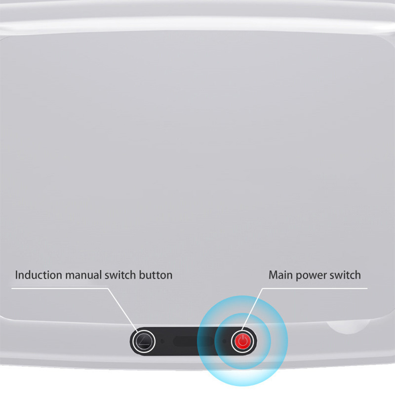 XIAOMIMIJIA Smart induction trash can for home living room kitchen bathroom creative automatic toilet with lid plus large trash can