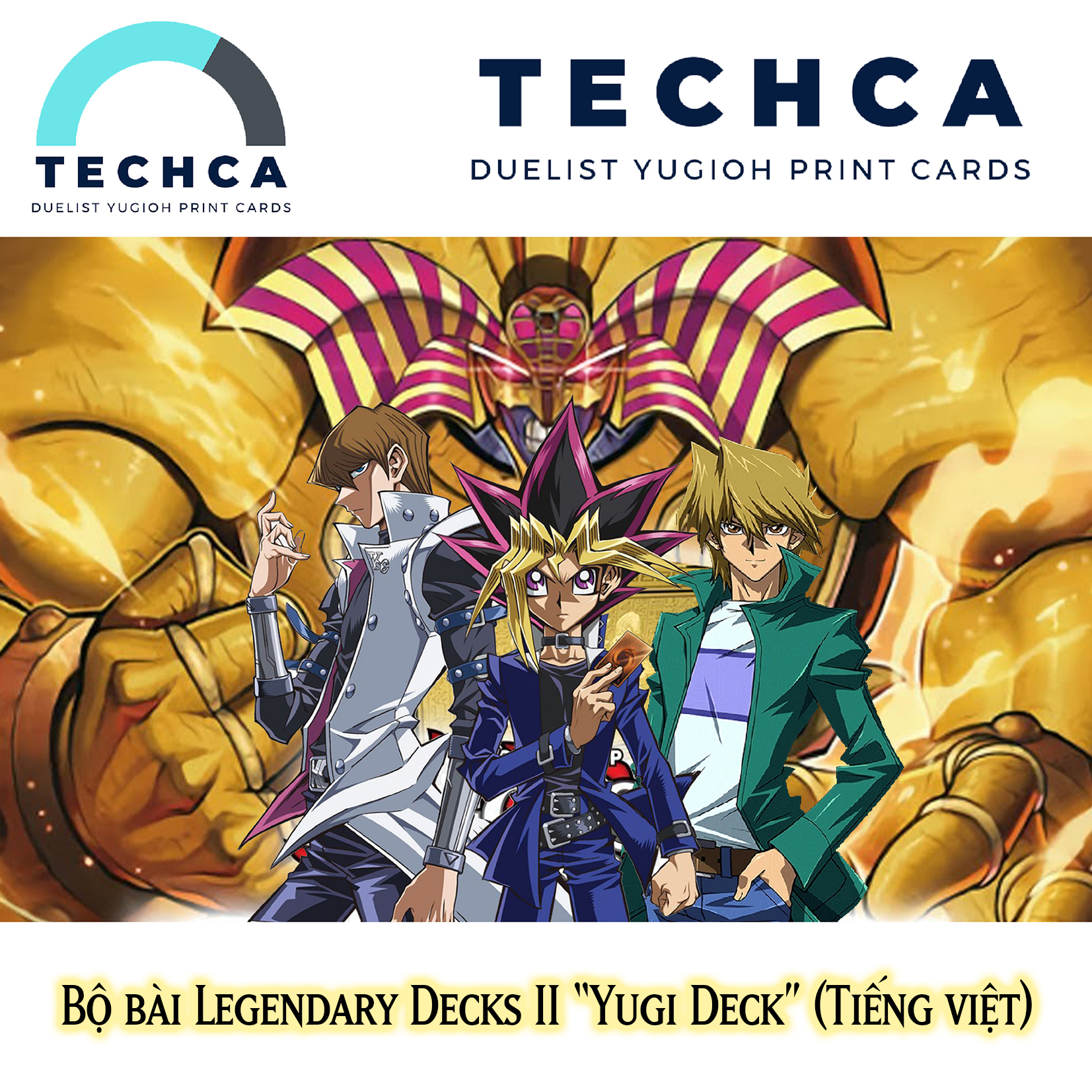 [Bài In Tiếng Việt] Bộ bài Yugioh - Legendary Decks II "Yugi Deck"