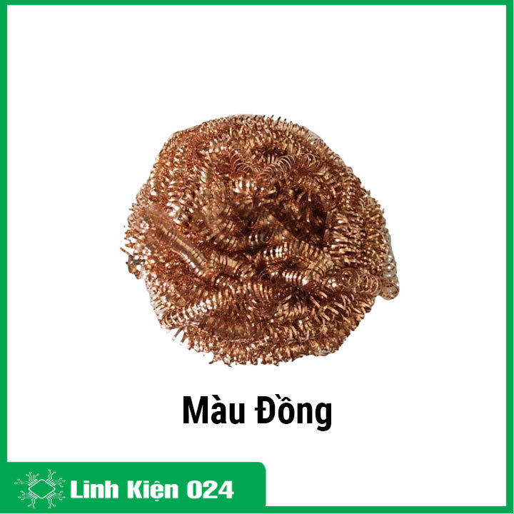 Bùi nhùi đồng dùng vệ sinh đầu hàn cực sạch