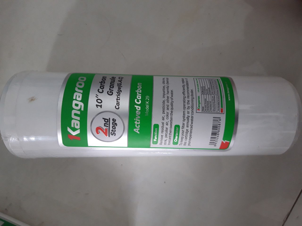 Bộ 3 lõi lọc 1 2 3 kangaroo