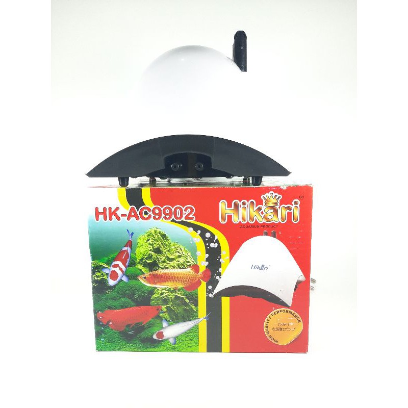 Pompa Udara Airpump aerator pompa HIKARI HK AC 9902 udara oksigen