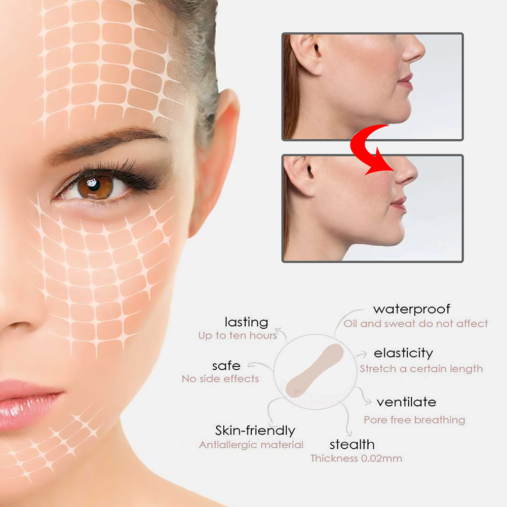 NEW%20fashion%2040pcs%20Invisible%20Breathable%20Thin%20Face%20Stickers%20Waterproof%20V-Shaped%20Facial%20Line%20Wrinkle%20Sagging%20Tighten%20Chin%20Lifting%20Adhesive%20Tape%20-%20Image%204