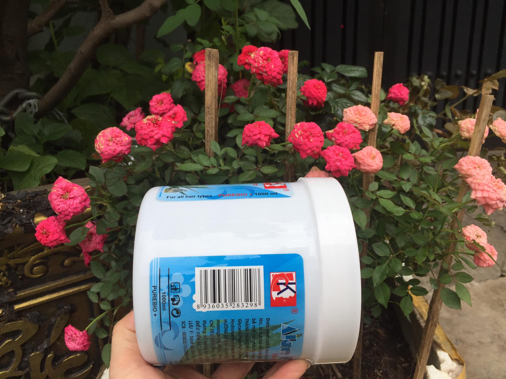 Dầu hấp dưỡng tóc LK tinh chất Nha Đam 1000ml giúp mọc tóc