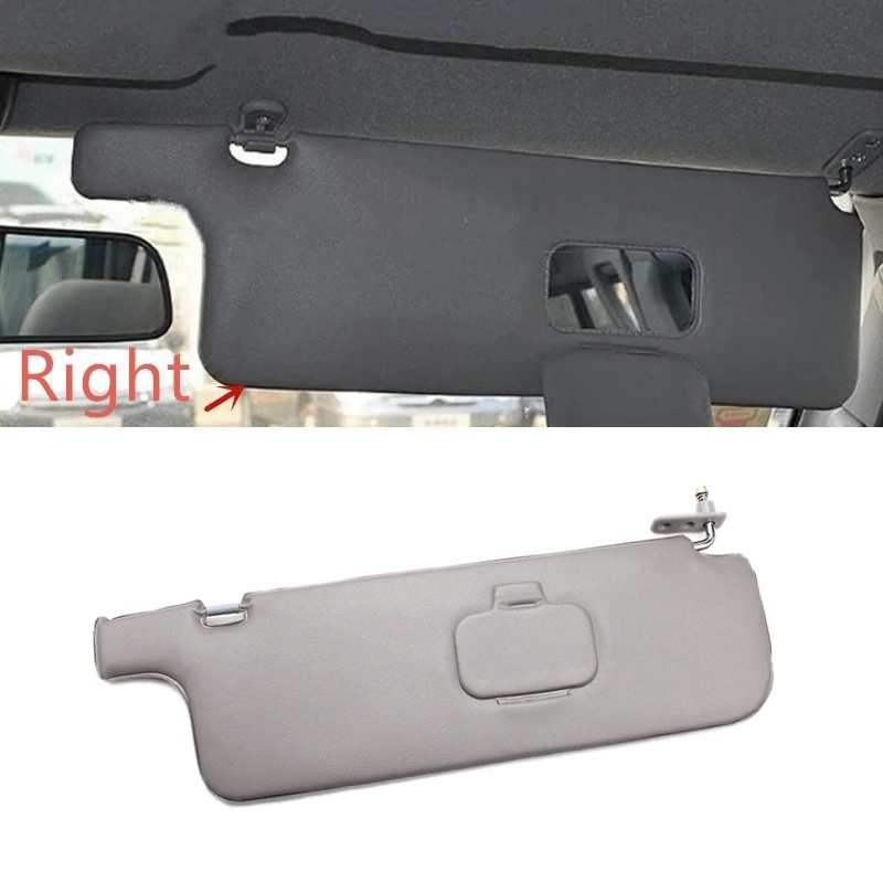 Hardingsun car right sunshield sunvisor interior sun visor for mitsubishi sho montero pajero v31 v32 v33 mr734777 mr734789