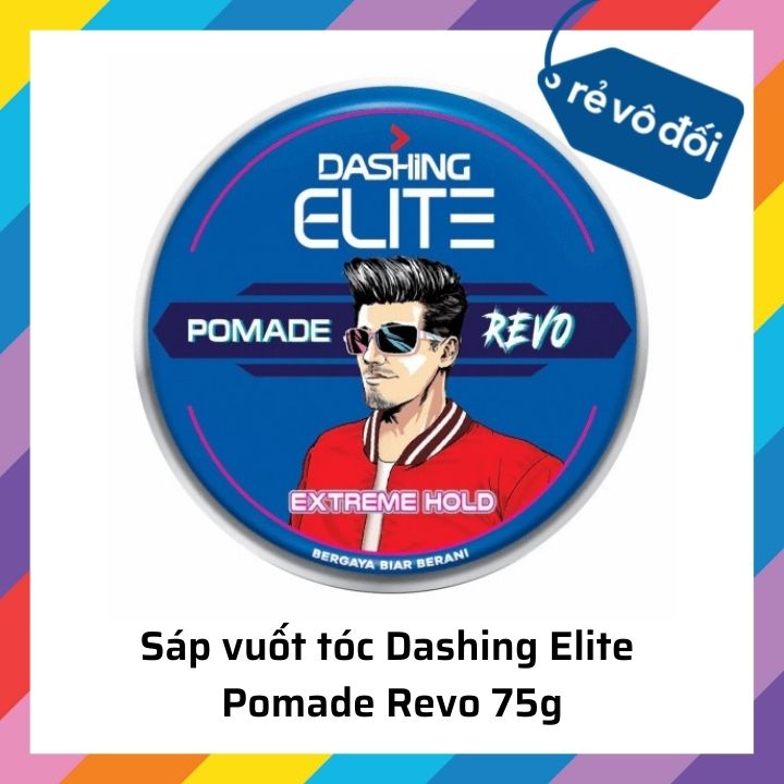 Sáp vuốt tóc Dashing Elite  Pomade Royal/ Revo 75g