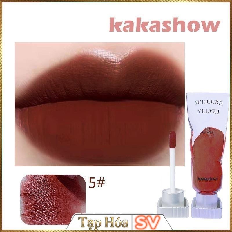 Son bùn chất lì KaKaShow Ice Cube Velvet Lip Glaze Matte
