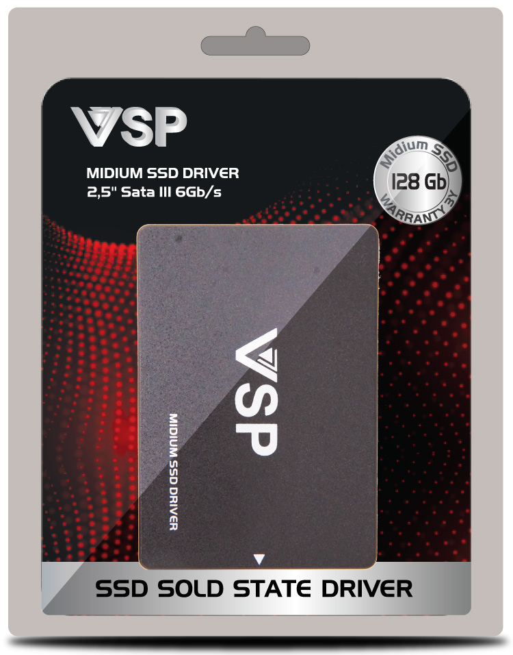 Ổ cứng SSD 128G VSP Sata III 6Gb/s MLC