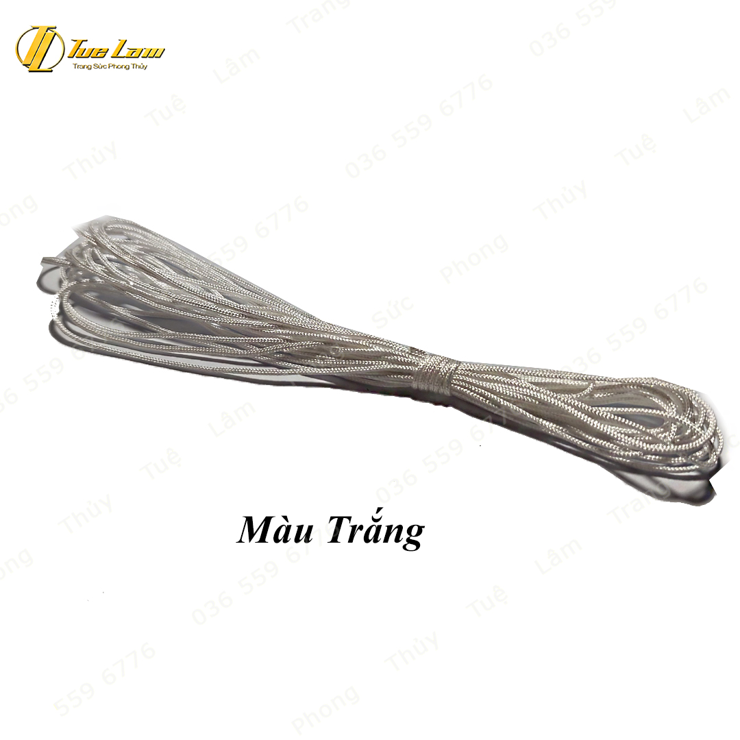 Combo 5m - 10m - 15m dây chỉ tết vòng bện vòng handmade - diy tuệ lâm