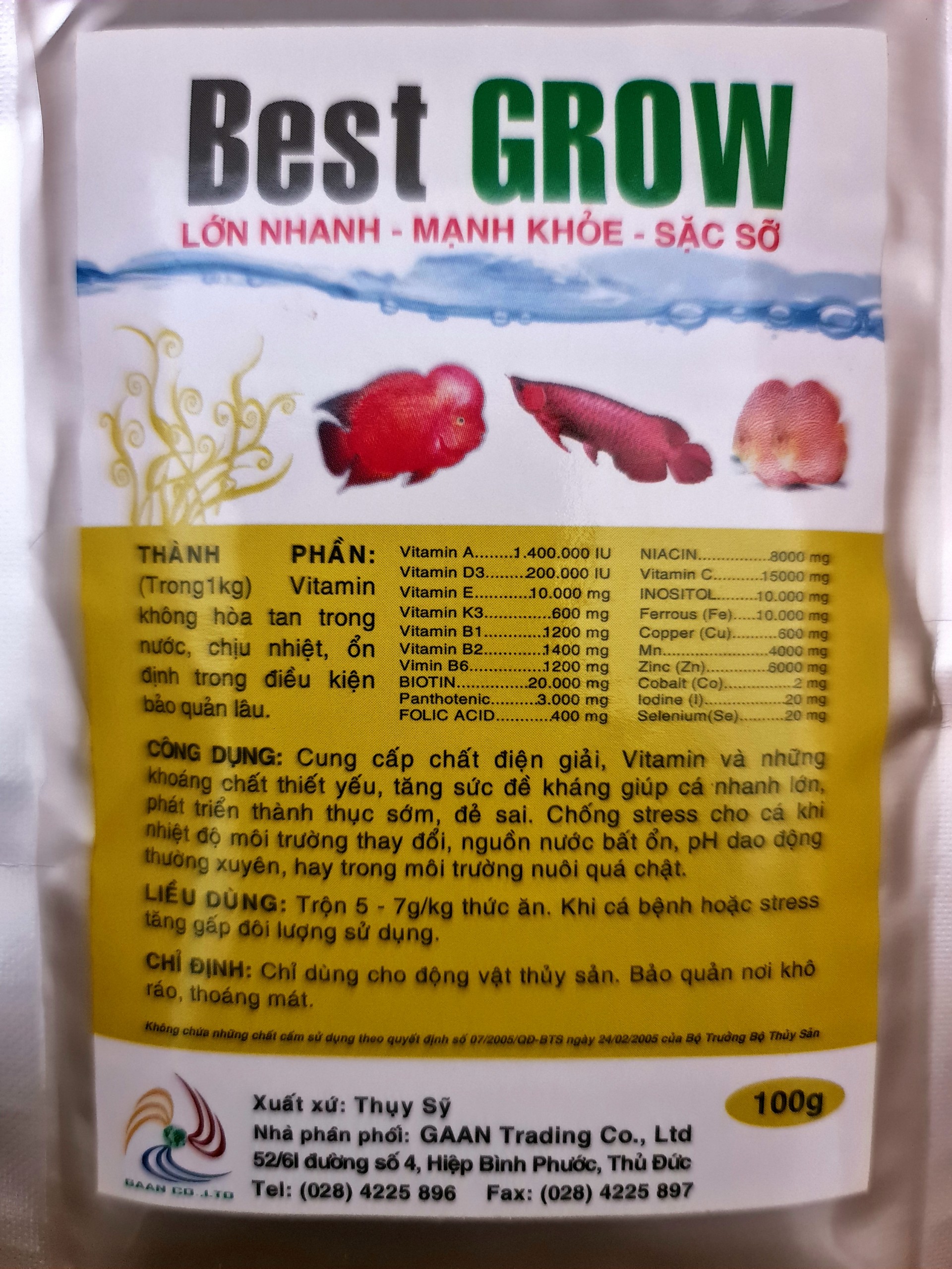 Tăng Màu BIOFILL RED Kích Màu ĐỎ Cho Cá Cảnh