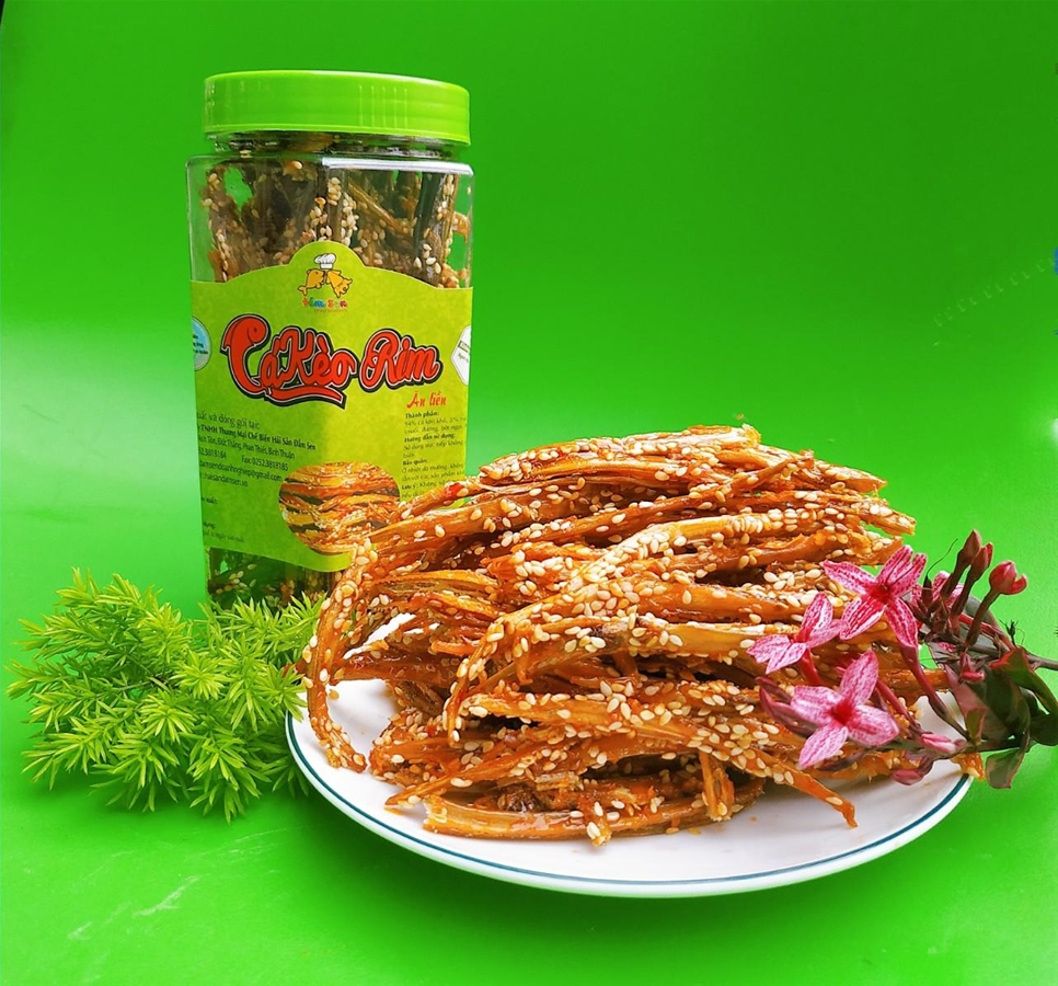 CÁ KÈO RIM ĂN LIỀN ĐẦM SEN - 150gr