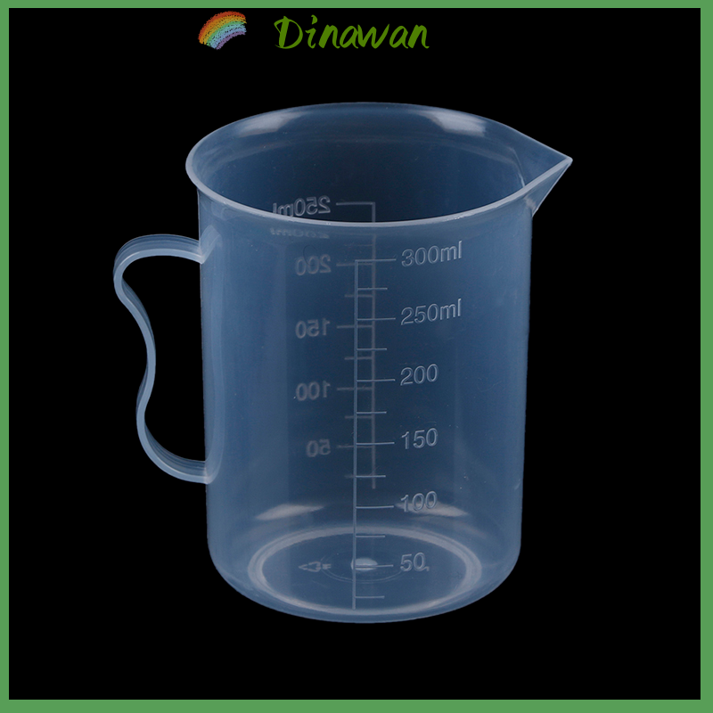 Dinawan 250ML Plastic Measuring Cup Jug Pour Spout Surface Kitchen