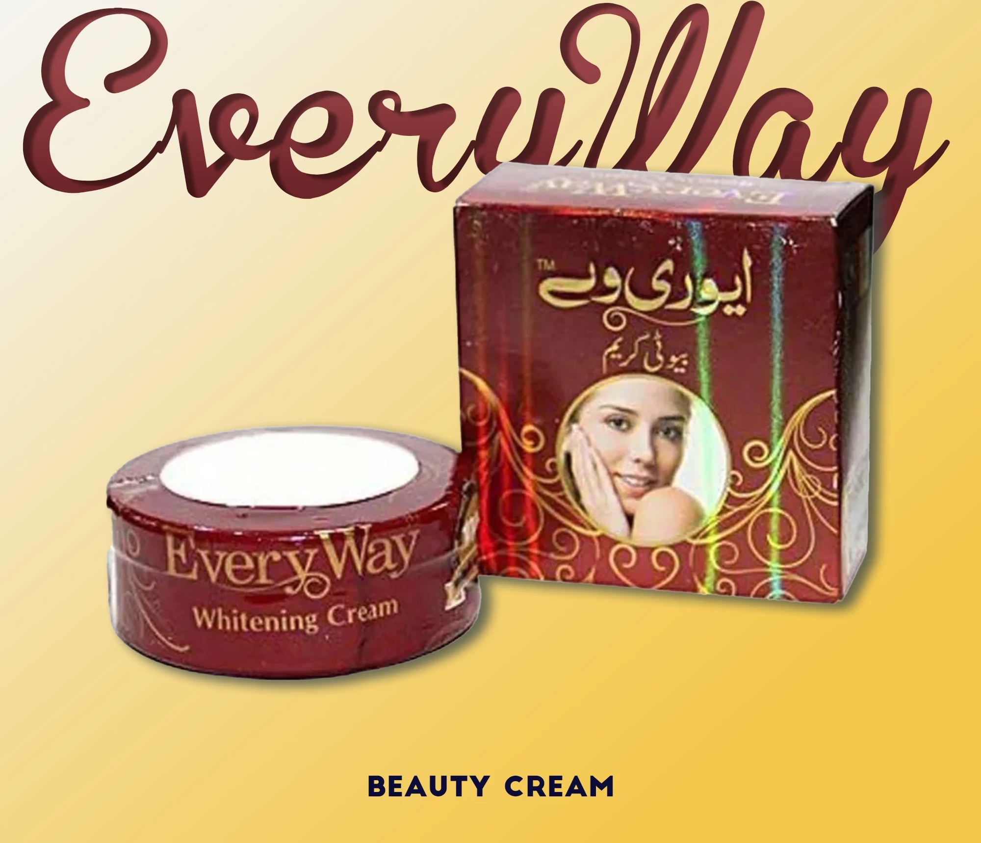 EVERYWAY Beauty Whitening Cream 30g Ebc3 | Daraz.lk