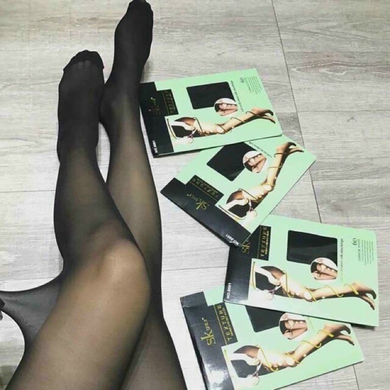 Quần tất SK vỏ xanh 6D, mỏng, dai, rách tròn