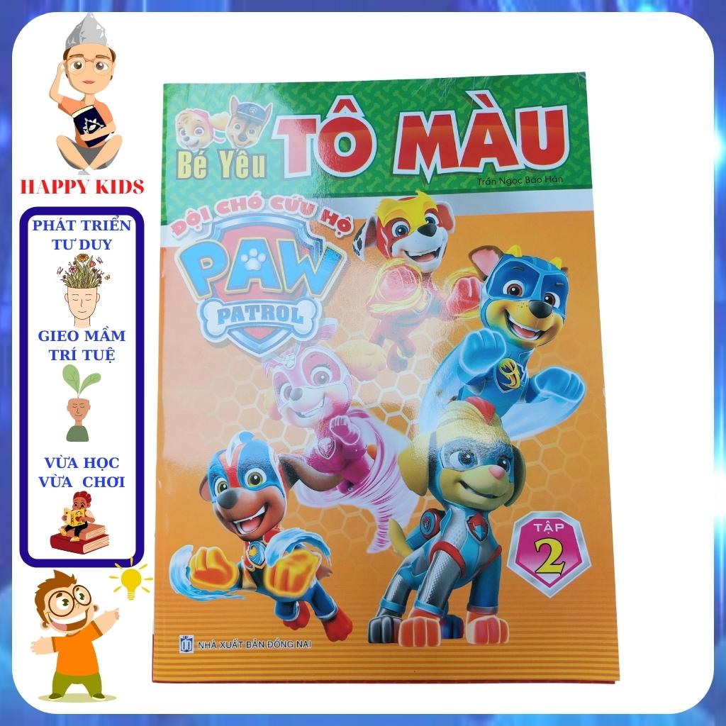 Bé Yêu Tô Màu Đội Chó Cứu Hộ Tập 1-4