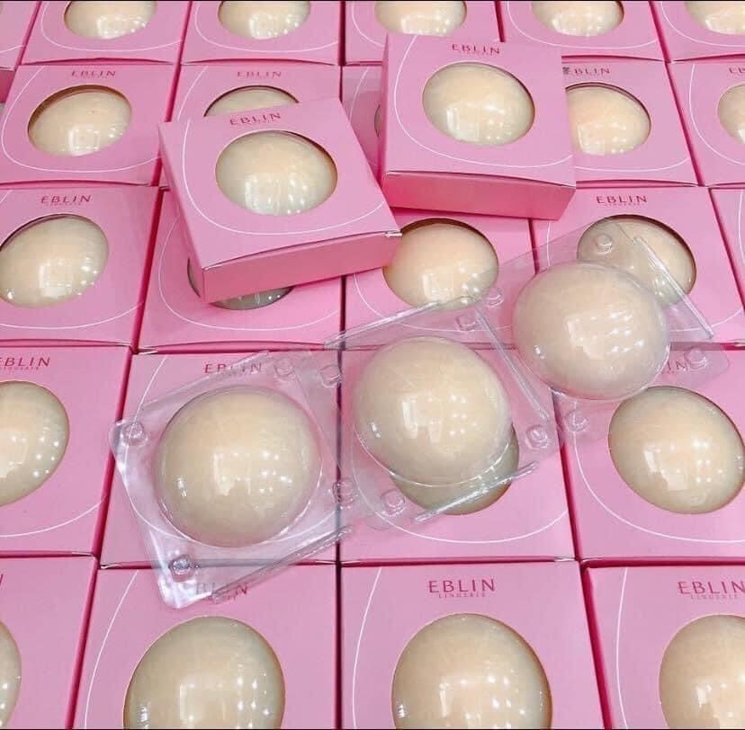 Miếng dán ngực dán đầu ti silicon nhiệt tự thân EBLIN