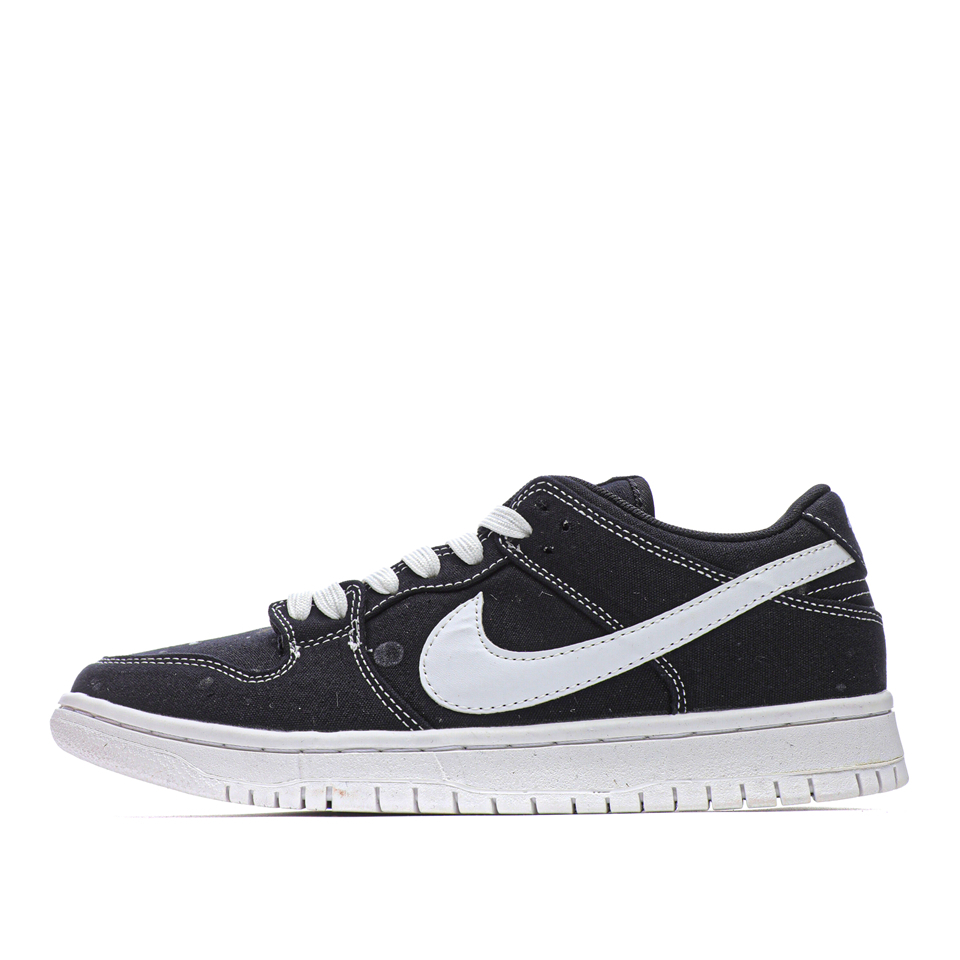 black and white nike low tops