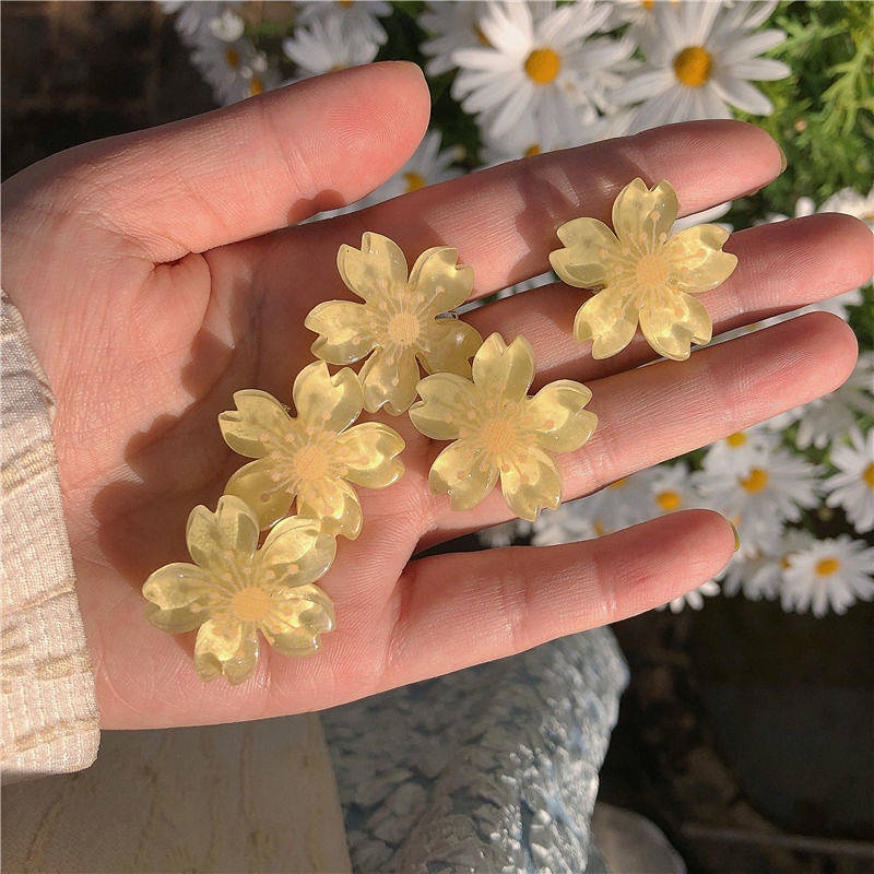 Hairpin woven fabric cherry blossom pattern japanese style