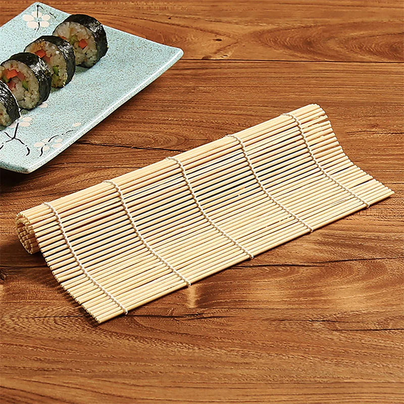 24x24cm%20Sushi%20Bamboo%20Rolling%20Mats%20Onigiri%20Rice%20Tools%20Non-Stick%20DIY%20Sushi%20Mat%20Bamboo%20Japanese%20Kitchen%20Accessories%20-%20Image%203