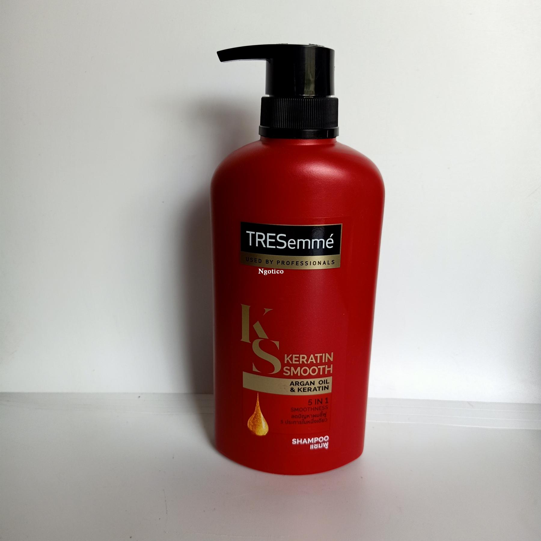 [GIAO HÀNG HỎA TỐC][HCM] Dầu gội Tresemme Thái Lan 450ml màu đỏ Keratin Smooth