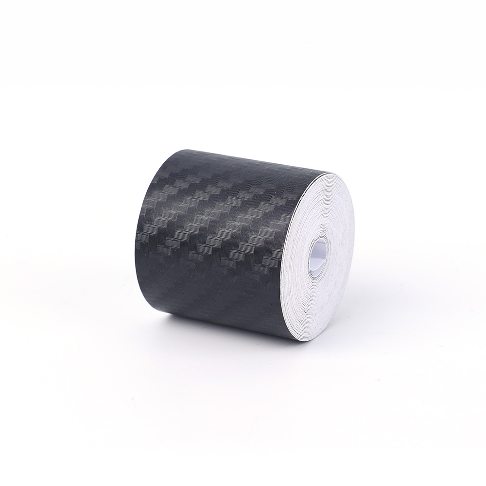 3/5m Rolls 5D Carbon Fiber Black Car Bumper Door Guard Protection Film Car Door Sill Protector Sticker