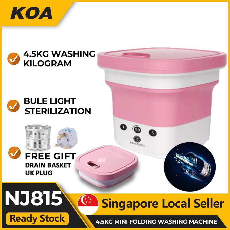 portable foldable washing machine