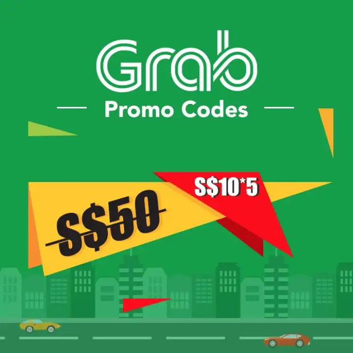 Grab Gift Vouchers Sgd10 5qty Lazada Singapore