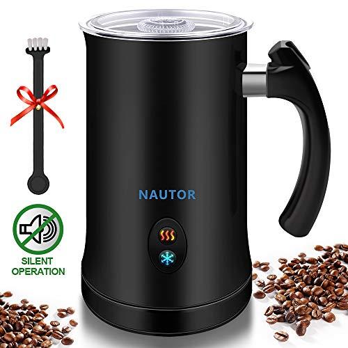 Milk Frother, Nautor Electric Milk Frother with Hot or Cold