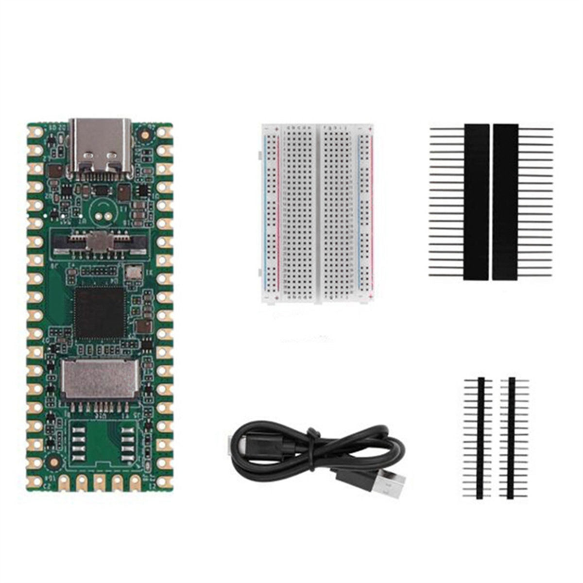 RISC-V Milk-V Duo Development Board Kit+Milk-V Duo RJ45 Dual Core CV1800B Support Linux for IoT Enthusiasts DIY Gamers Durable Easy Install