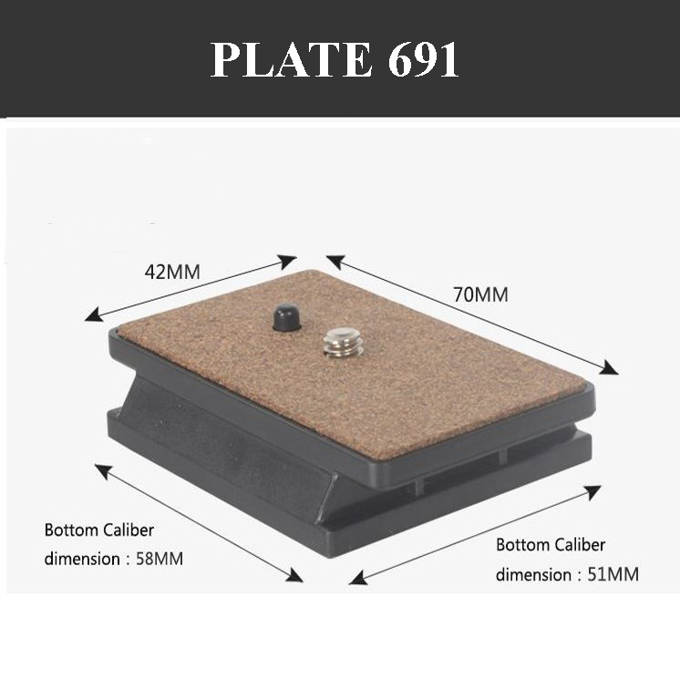 Tổng hợp plate, đế chân máy ảnh Tripod