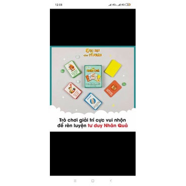 Combo Thẻ Nhân Quả Dễ + Trung Bình