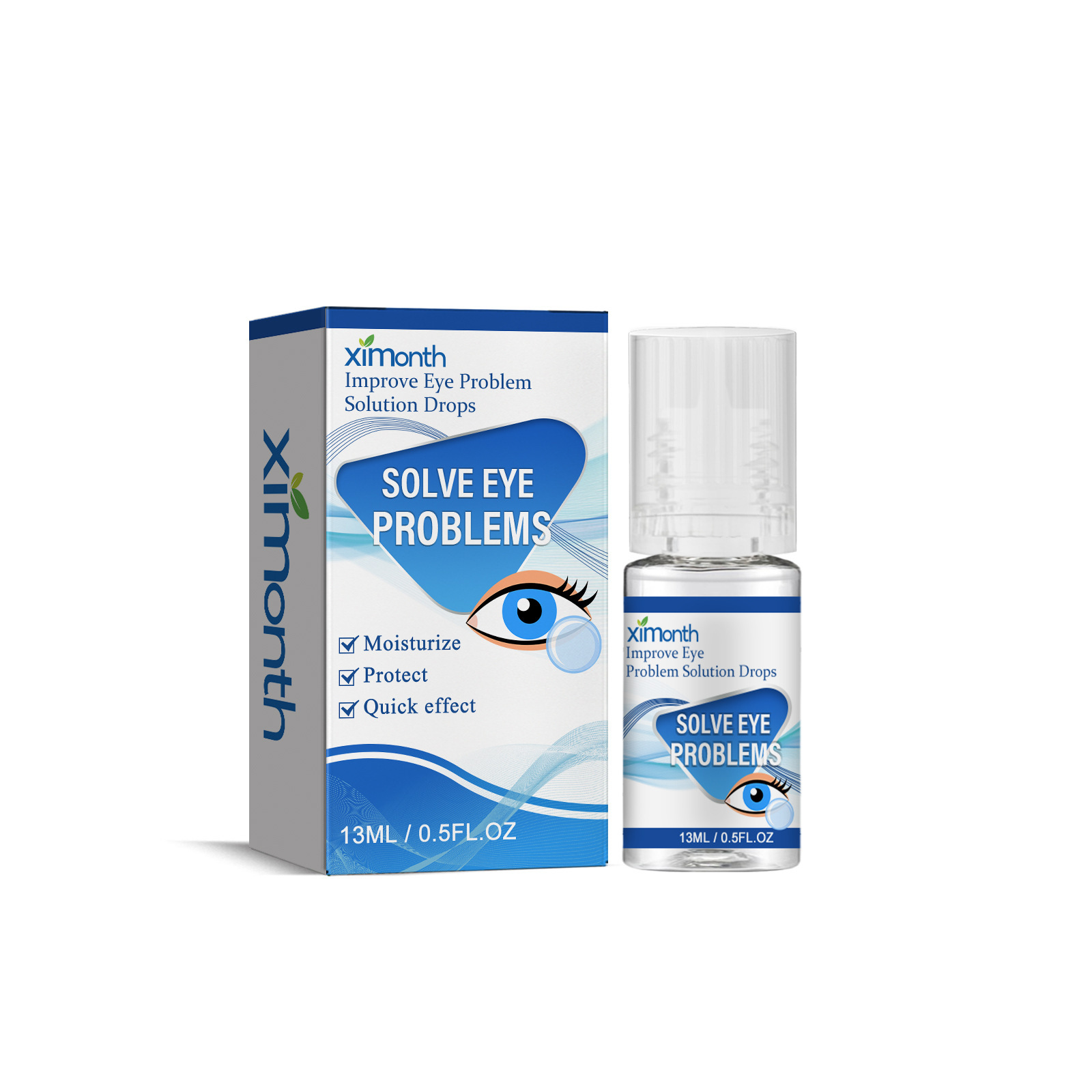 Eye Lubricating Eye Drops Gentle Eye Drops Relieve Redness Soreness And