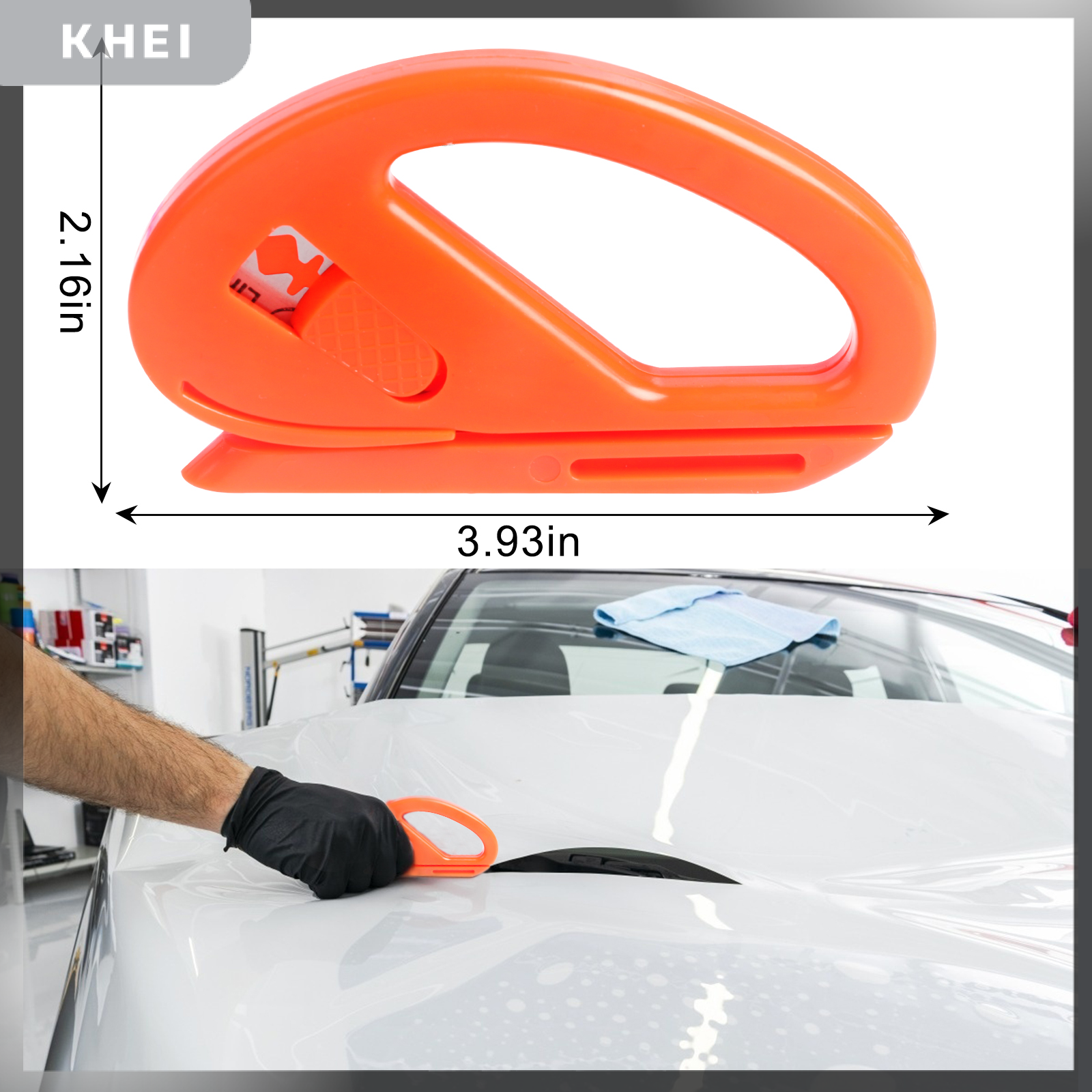 KHEI 12PCS xe vinyl bọc công cụ Kit