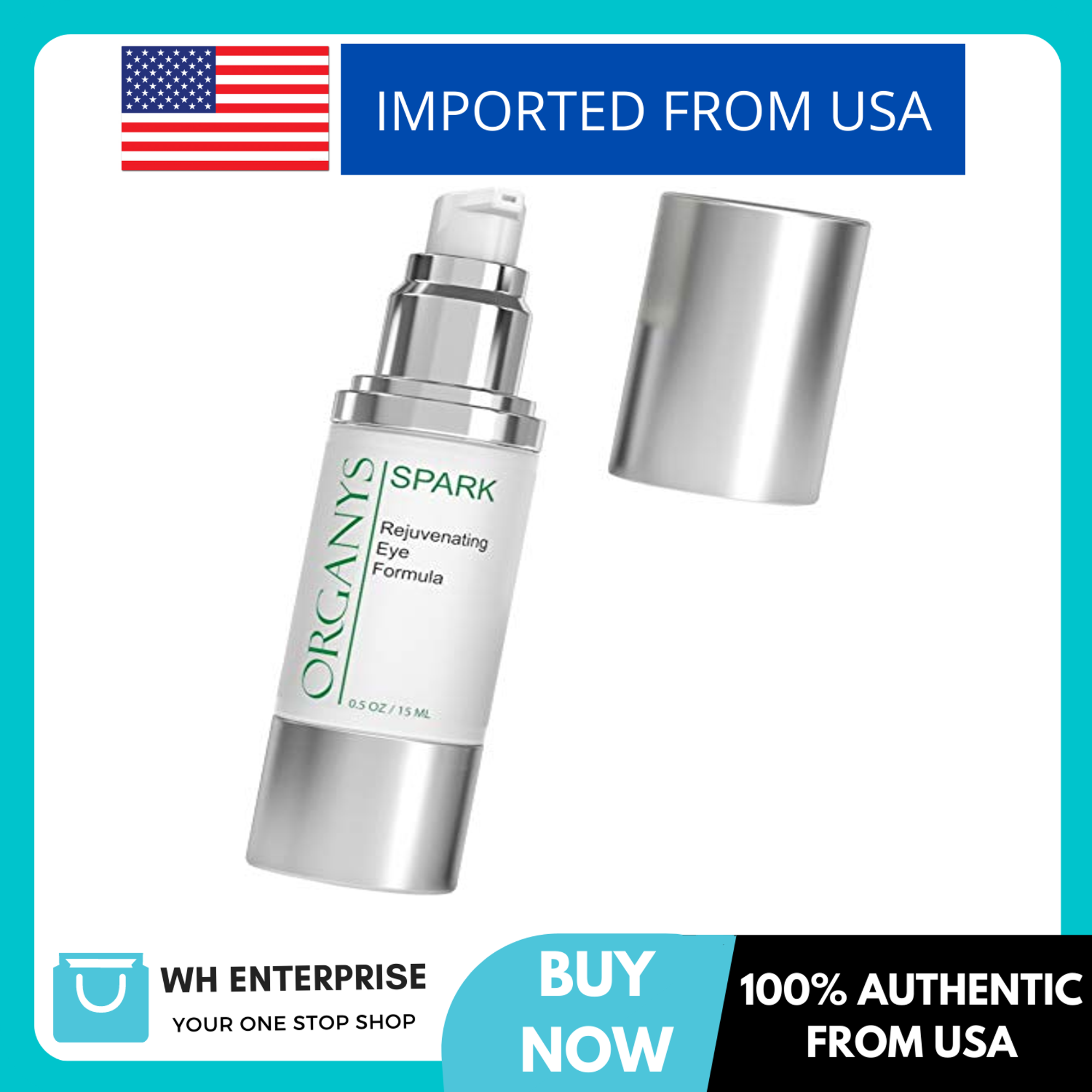 organys spark rejuvenating eye formula