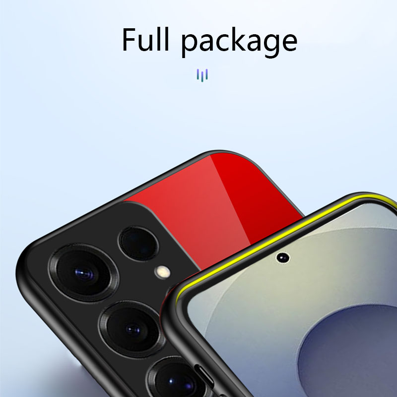Biruiqu%20For%20Samsung%20Galaxy%20S25%20S25+%20S25%20Ultra%20Shockproof%20Gradient%20Tempered%20Glass%20Back%20Soft%20Silicone%20Edge%20Case%20Cover%20-%20Image%206