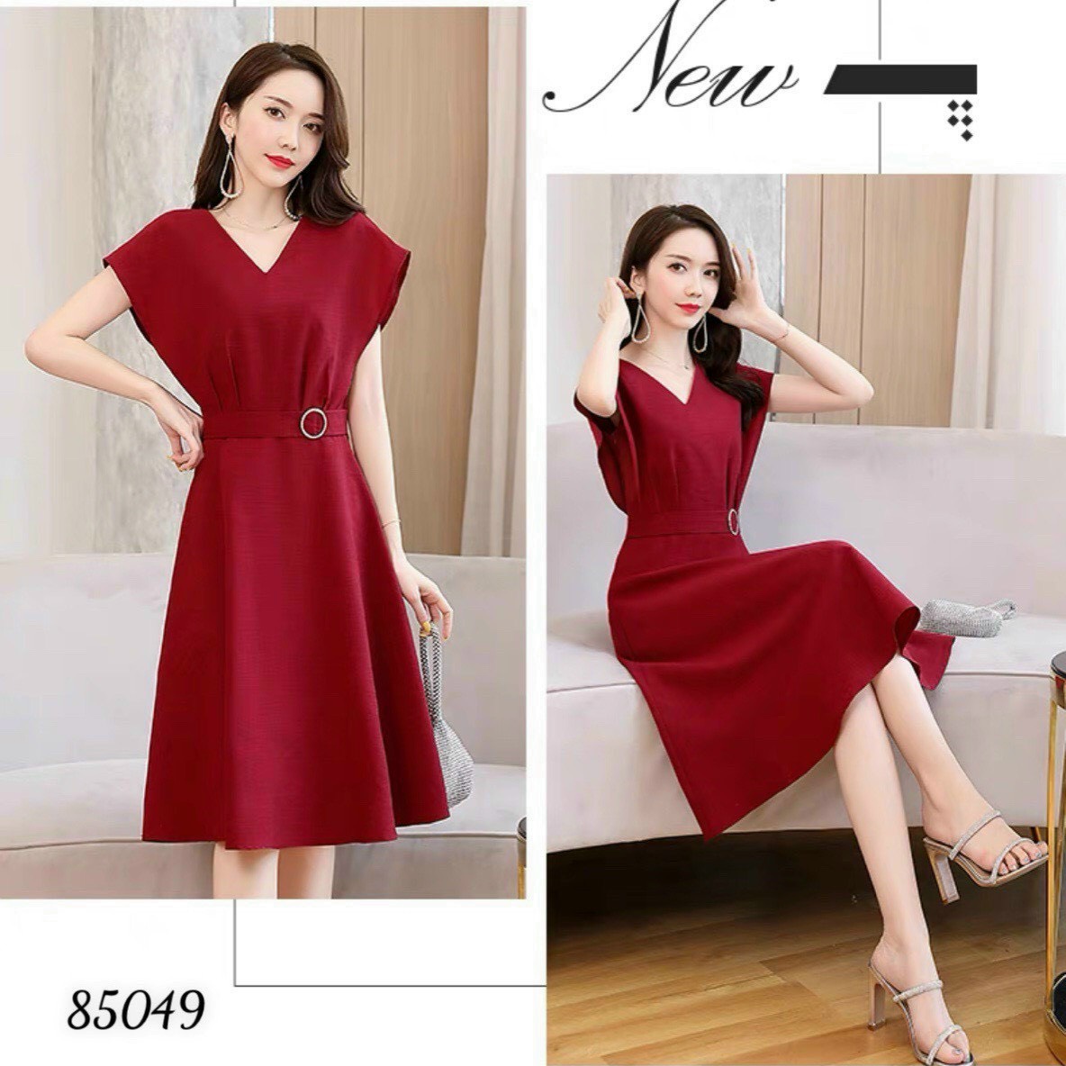 [HCM]ĐẦM XÒE NHÚN EO SIÊU XINH