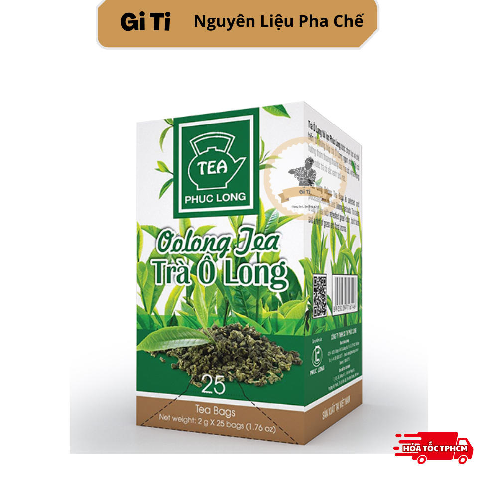Trà Ô Long Túi Lọc Phúc Long 25 Gói | Trà Oolong