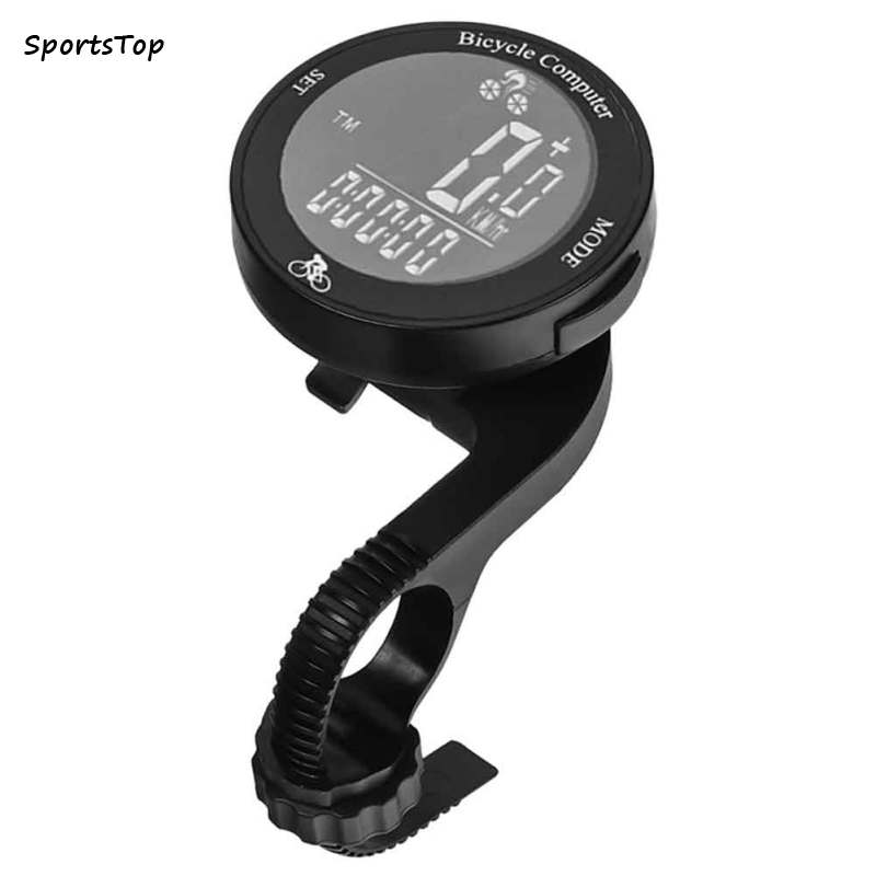 Wireless Bike Computer Waterproof Bicycle Odometer Multi Functional LCD Screen Cycling Speedometer Mountain Bike Speedo Meter