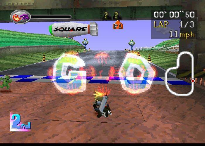 [PS1] Chocobo Racing (1 DISC) เกมเพลวัน แผ่นก็อปปี้ไรท์ PS1 GAMES ...