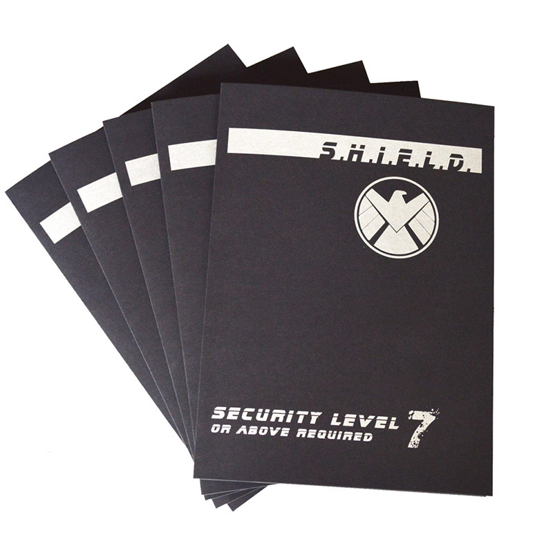Marvel S.H.I.E.L.D. Agent File ID Card Avengers 4 Folder A4 File Bag ...