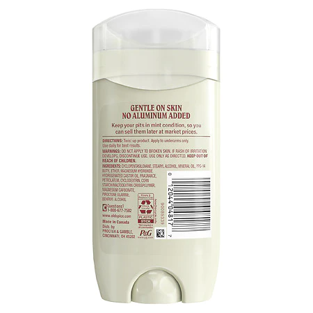 Lăn Khử Mùi Old Spice GentleMan's Blend Lavender & Mint 85Gr (Sáp Trắng)