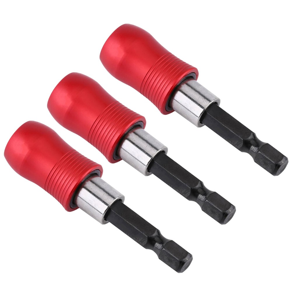 Easy to Use 60mm Extension Bit Holder Suitable for Various Tools Set of 3