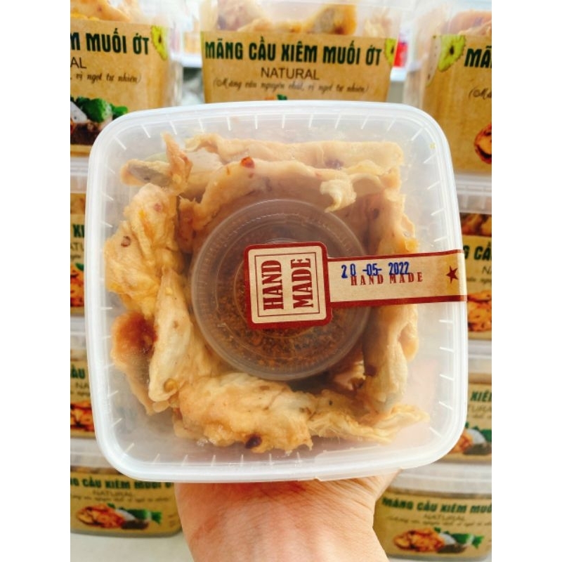 mãng cầu xiêm sấy dẻo muối ớt ( túi zip 500g)