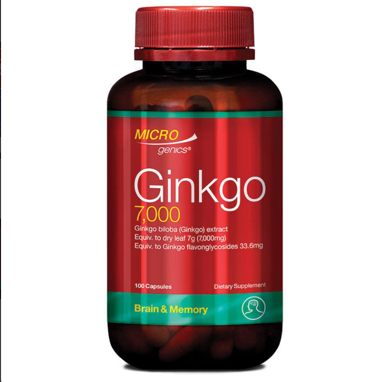 Bổ não của Úc Microgenic Ginkgo 7000 [Hàng chuẩn Úc]