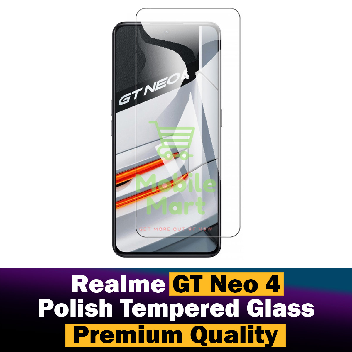 Realme GT Neo 4 Glass Protector Polish Screen Tempered For Realme GT ...