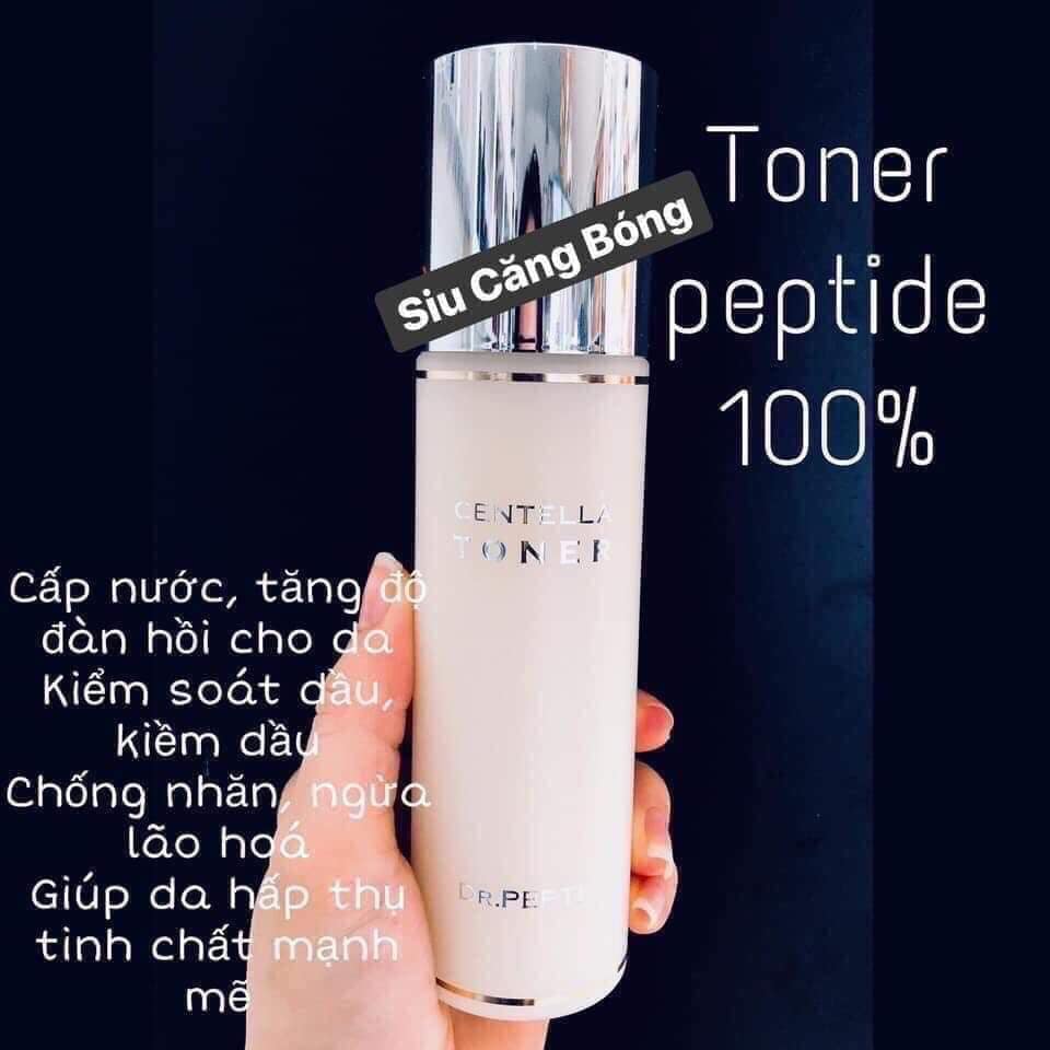 Nước Hoa Hồng căng bóng da Dr. Pepti+ Centella Toner