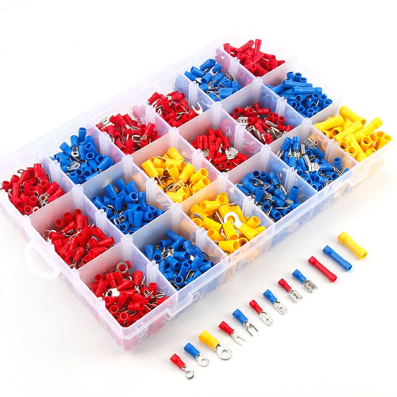 Bộ đầu cos nối dây điện 18 size 1200 cái
